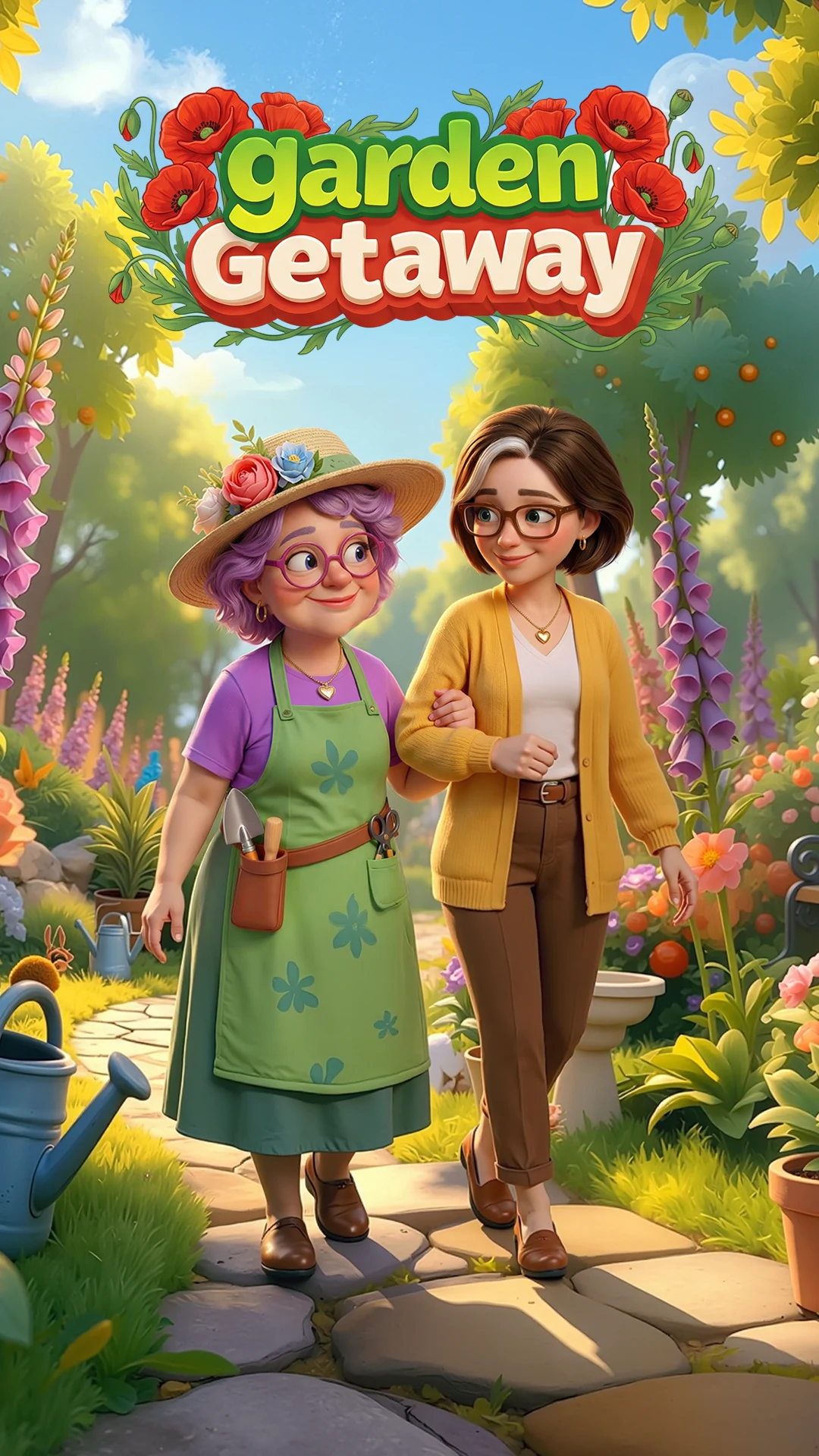 Garden Getaway: Merge & Design screenshot